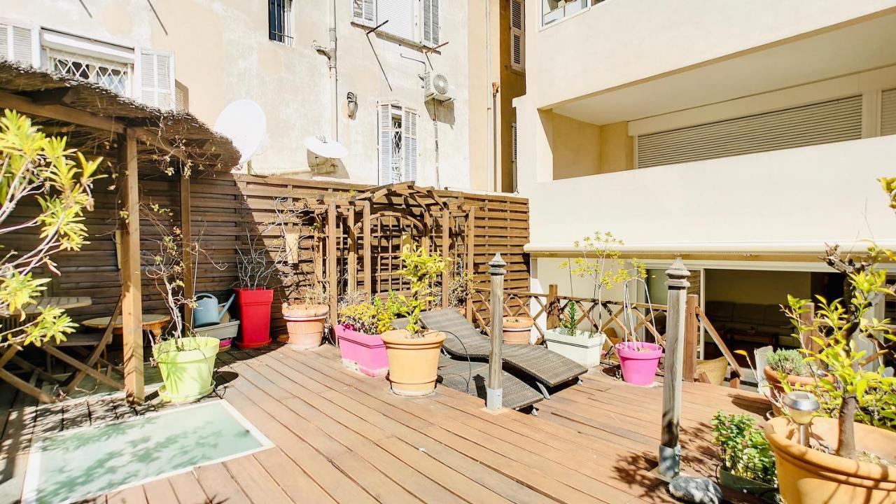 Cannes : Superbe Terrasse Rue D'Antibes Экстерьер фото